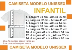 Camisa infantil Unicórnio nas estrelas - comprar online