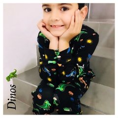 Pijama Niños - Dinosaurios - comprar online