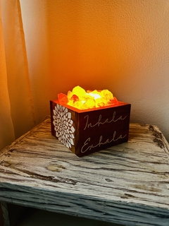 Lámpara de Sal Cube en internet