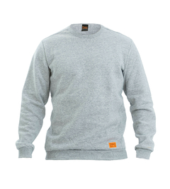 BUZO DE FRIZA GRIS MELANGE - comprar online