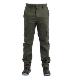 PANTALON CARGO DE TRABAJO VERDE FULL WORK en internet