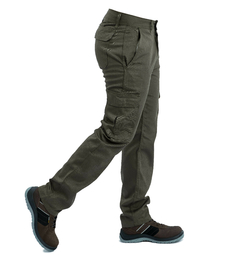 PANTALON CARGO DE TRABAJO VERDE FULL WORK