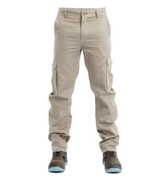 PANTALON CARGO DE TRABAJO BEIGE FULL WORK en internet