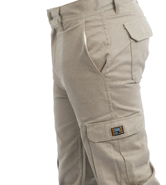 PANTALON CARGO DE TRABAJO BEIGE FULL WORK - comprar online