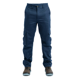 PANTALON CARGO DE TRABAJO AZUL MARINO FULL WORK en internet