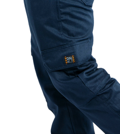 PANTALON CARGO DE TRABAJO AZUL MARINO FULL WORK - comprar online