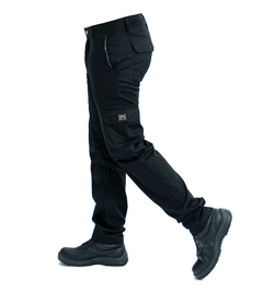 PANTALON CARGO DE TRABAJO NEGRO FULL WORK