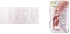 TIPS STILETTO  100 UNI TRANSPARENTE