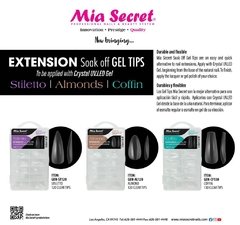 TIPS GEL X / SOFT GEL MÍA SECRET - Bella_imagen_insumos