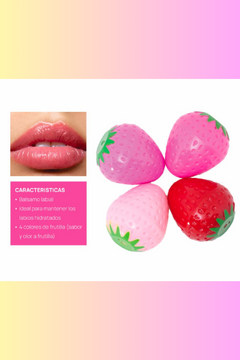 Balsamo Labial "Stramberry" Pink 21