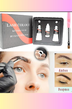 KIT PARA DE CEJAS PESTAÑAS COLOR - comprar online