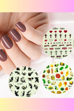 STICKERS AUTOADHESIVOS (JOYFUL NAIL) en internet