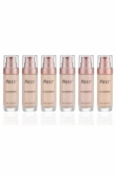 Base Maquillaje Líquida Mely Foundation Real Makeup Matte - comprar online