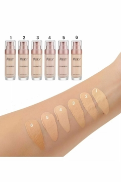 Base Maquillaje Líquida Mely Foundation Real Makeup Matte en internet