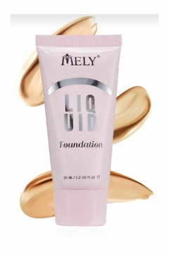 Base De Maquillaje Líquida Mely Foundation 35ml Premium