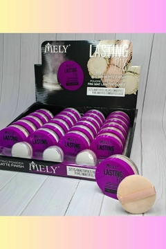 Sellador Polvo Traslúcido Mate Mely Lasting Fix Maquillaje