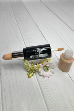 Maquillaje Fluido + Corrector De Ojera - comprar online