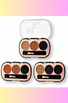 Paleta Polvo Pomada Para Cejas Brow Mely x3 Colores con Aplicador