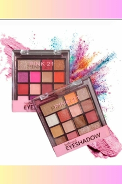 Paleta de Sombras 14 colores - Beloved - Pink 21