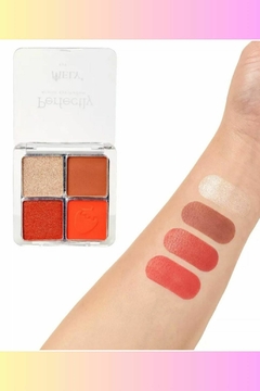 Mini Paleta de Sombra Perfectly 4 colores - Mely - Beauties