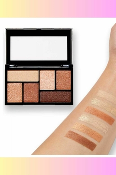 Mini Paleta Sombras Ojos Mely 6 Colores Maquillaje Premium - Beauties