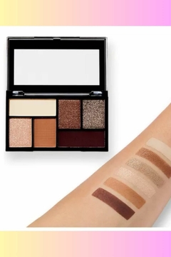 Mini Paleta Sombras Ojos Mely 6 Colores Maquillaje Premium - comprar online