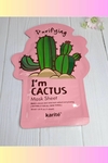 Mascarilla Facial - Hidratante - Cactus