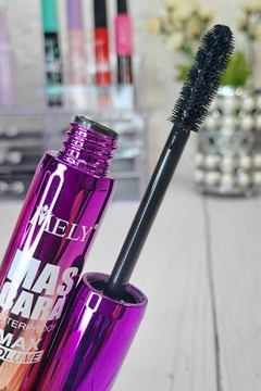 Mascara De Pestañas Max Volumen Color Negro 12ml Mely