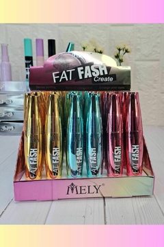 Mascara De Pestañas Fat Fash Volumen Mely 12ml