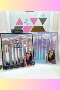 SET DE BROCHAS DE MAQUILLAJE GR.X7