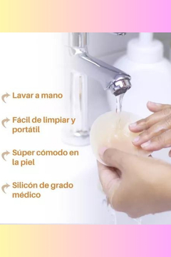 PEZONERA DE SILICONA NIPPLE SILICON PAD en internet