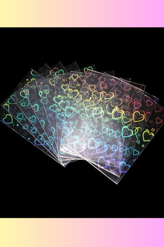 STICKERS HOLOGRAFICO DE PAPEL ALUMINIO PARA UÑAS