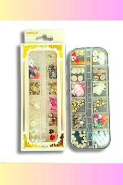 SET DE STRASS PARA DECORACION DE UÑAS (MELY) - comprar online