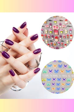 STICKERS AUTOADHESIVOS (NAIL ART) - Beauties