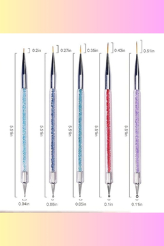 PINCEL DOBLE LINER Y DOTTING x5 CITY GIRL - comprar online