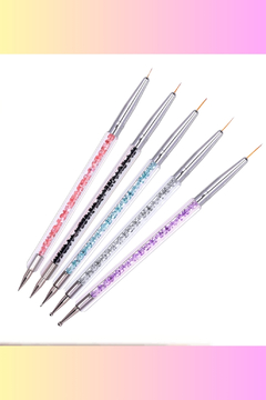 PINCEL DOBLE LINER Y DOTTING x5 CITY GIRL