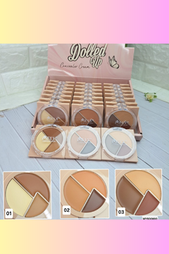 Paleta de Corrector & Contorno "All Dolled Up" Mely