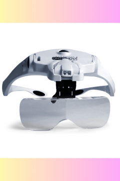 LENTES CON LUPA Y LUZ LED (CHERIMOYA) - comprar online