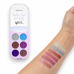 Sombra x6 colores "Matcha Milk Tea" Mely - Beauties