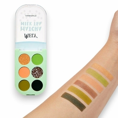 Sombra x6 colores "Matcha Milk Tea" Mely - comprar online