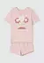 Pijama Infantil Menina Curto Com Estampa - comprar online