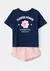 Conjunto Infantil Menina Curto Estampado