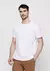 Camiseta Masculina Decote Redondo Regular Fit - Branco Dzarm