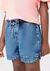 Shorts Jeans Infantil Menina - Azul - comprar online