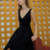 Vestido Midi Evasê Decote V Em Laise ZNBD - loja online
