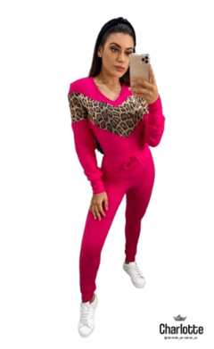 Pijama pink onça - Balls