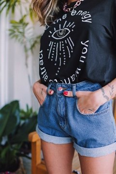 Shorts MOM Jeans Médio - Alcance Jeans - comprar online