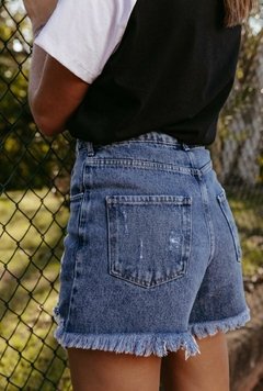 Shorts Sorella Jeans Médio - Alcance Jeans - Charlotte Collection