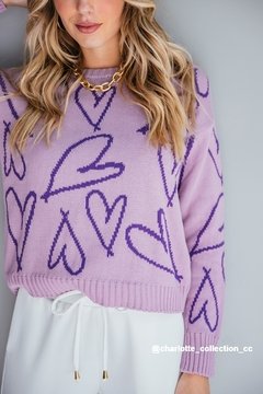Blusa Tricot Coração - Slow Style - comprar online