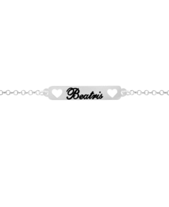 Pulseira Infantil Personalizada em Prata 925 - comprar online